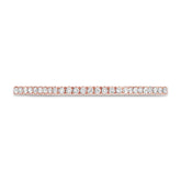 0.07ct 14k Rose Gold Diamond Lady's Ring Size 5.5